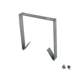 Bodenverankerung für öffentliche Rutsche - Extrem witterungsbeständiger Stahl Anker 35x28x4 cm für Spielplatz Sicherheit EN 1176 - Wickey