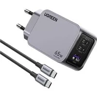 UGREEN Nexode Pro Ladeadapter 65 W USB-C® Buchse, USB-C® Buchse, USB-A Buchse USB-Ladegerät
