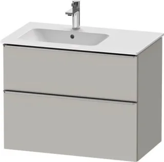 Duravit D-Neo Waschtischunterbau wandhängend Betongrau Matt 810x462x625 mm - DE4366070070000 DE4366070070000