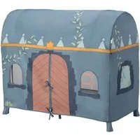 Hauck Bettzelt Travel Bed Cover, Palace Ergänzung für hauck Reisebetten (120 x 60 cm)
