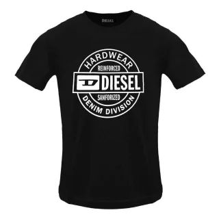 Diesel - "Hardware" T-Shirt für Herren (Kaviar-Schwarz)