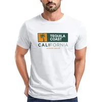 Neverless Print-Shirt Neverless® Herren T-Shirt California Ocean Drive Sommer Palme Tequila mit Print
