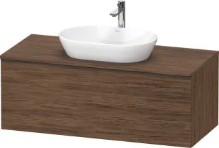 Duravit D-Neo Konsolenwaschtischunterbau wandhängend Nussbaum dunkel Matt 1200x550x459 mm - DE49490B DE49490BD210000