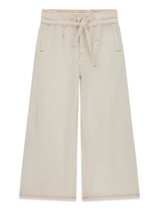 Guess Kids - GMD RIGID BULL DENIM PALAZZO CREAM WHITE - Gr. - 12