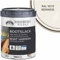WO-WE Lack Bootslack Schiffslack Parkettlack Yachtlack W400, 0,75-5L, Seidenglänzend, Lösemittelbasis