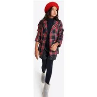 Solang Jackenblazer (1-tlg) mit Karo-Muster