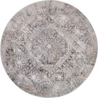Tapiso Teppich VALLEY, rund, Höhe: 9 mm, Wohnzimmer, Schlafzimmer, Vintage