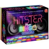 Jumbo Spiele Spielesammlung Hitster Musik Bingo, Not Granny's Bingo!, Gesellschaftsspiel, beste Musik inkl. BINGO-Spielspaß