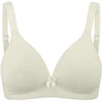 Naturana Bügelloser BH Basic (1-tlg) Schalen-BH ohne Bügel - Nahtlose Cups, Gepolsterte Entlastungsträger