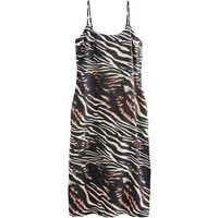 Next Midikleid Verschlussloses Midi-Sommerkleid (1-tlg)