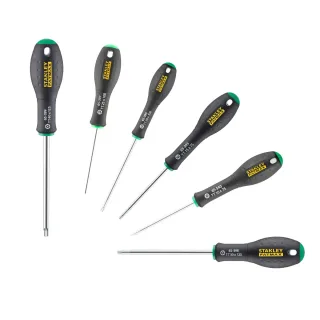 STANLEY FATMAX Schraubendreher-Set 6-teilig Torx Qualitätsstahl sandgestrahlte Spitzen - 0-65-099