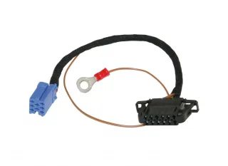 Original Kufatec Adapter Kabel 12 Pin auf 8 Pin Mini Iso CD-Wechsler für VW Audi