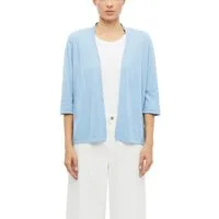 s.Oliver Cardigan 3/4-Arm Sommer-Strickjacke ohne Verschluss
