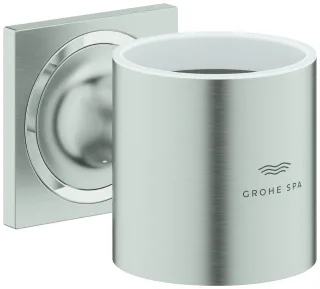 GROHE Halter Allure 40278_1 für Glas oder Seifenspender supersteel, 40278DC1 40278DC1