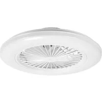 Clanmacy Deckenventilator Deckenlampe mit Ventilator RGB, dimmbar, Fernbedienung, Schlafzimmer