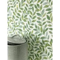 Newroom Vliestapete Ambra Grün Tapete Mustertapete Blätter, Ranken, Floral, strukturiert, Naturoptik