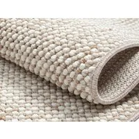 LebensWohnArt Teppich Teppich Eve rechteckig weiß 230 x 160 cm, Höhe: 0.7 mm