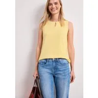 STREET ONE Shirttop und Cut-Out-Detail