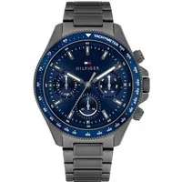 Tommy Hilfiger Multifunktionsuhr CLARK 1792212, Quarzuhr, Armbanduhr, Herrenuhr, Edelstahlarmband, analog
