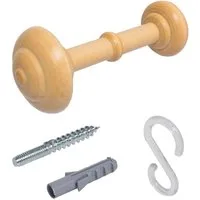 Liedeco Raffhalter, Gardinen, (1-tlg), Schalhalter 12 cm