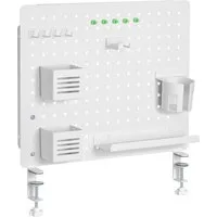 Ergolutions Wandtafel Schreibtisch Organizer Board, (3-tlg), 5 Jahre Garantie / viel Zubehör / Memoboard / Pinnwand / Wandtafel