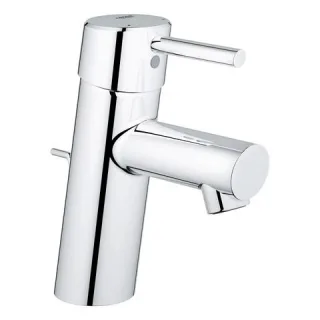 GROHE Einhand-WT-Batterie Concetto 32204 mit Zugstangen-Ablaufgarnitur chrom 32204001