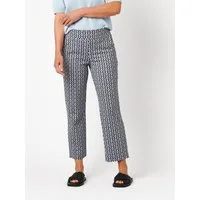 Relaxed by TONI Culotte Scarlet 3/4 mit grafischem Muster