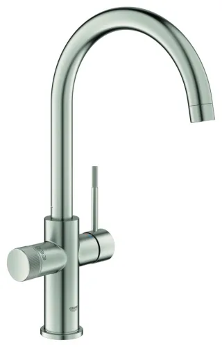 GROHE 5-in-1 Armatur GROHE Blue 104416, C-Auslauf für Kühler Home/Pro supersteel, 104416DC01 104416DC01