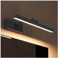 doporro LED Spiegelleuchte Wandleuchte LED-Spiegellampe 40/60cm 9W/14W RA≥80 Strahlenschön