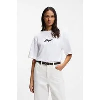 BOSS ORANGE T-Shirt Eregular Premium Damenmode Relaxed Fit