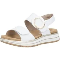 Remonte Plateausandale Sommerschuh, Sandalette mit Softfußbett und zwei Klettverschlüssen
