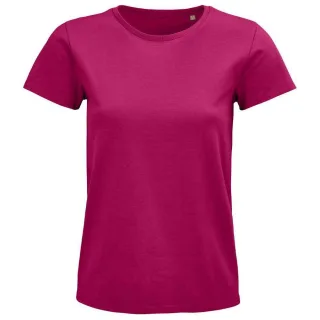 SOLS - "Pioneer" T-Shirt Baumwolle aus biologischem Anbau für Damen (Fuchsie)