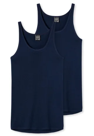 SCHIESSER - 2PACK Jacke 0/0 navy - Gr. - 8