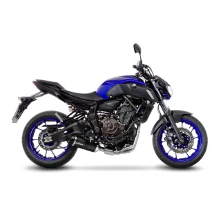 % Sport Auspuff Komplettanlage EDITION BLACK LeoVince LV One EVO Yamaha MT-07/FZ07 Bj.2017-2020 EURO4