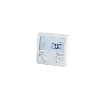 Oventrop R Tronic RT B Funk-Raumbediengerät 1150780 Aufputz, mit bidirektionaler Funkkommunikation, weiß
