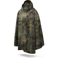 normani Regenponcho Unisex Regenponcho wasserdicht Cherrapunji mit Kapuze - 12000 mm Wassersäule - 3M™-Reflektor