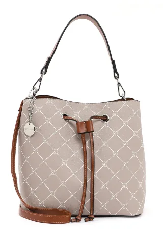 TAMARIS BAGS - Beutel TAS Anastasia taupe 900 - Gr. - OS