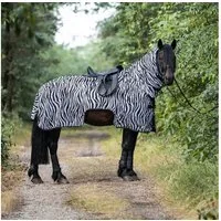 HKM Pferde-Fliegendecke HKM Fliegenausreitdecke Zebra