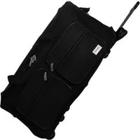 monzana Reisetasche Monzana (1-tlg), mit Rollen 85L Trolley Teleskopgriff Schwarz Groß XL Gepäcktasche