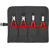 Sicherungsringzangen-Set 00 19 56 rot/schwarz, 4-teilig