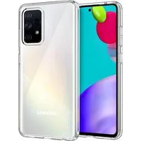 CoolGadget Handyhülle Silikon Handy Hülle Slim für Samsung Galaxy A72 6,7 Zoll, dünne TPU Schutzhülle Case in transparent / durchsichtig