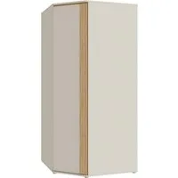 FORTE Eckkleiderschrank B/H/T 92,2/193,7/92,2 cm