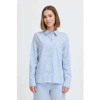 OXMO Hemdbluse OXFanny Gestreifte Hemdbluse - Loose Fit