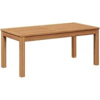 vidaXL Sofaelement Tisch Braun 95 x 45 x 40 cm Massivholz (1 St)