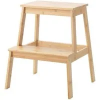 IKEA Tritthocker IKEA TENHULT Tritthocker, 43 x 40 x 50 cm, Bambus