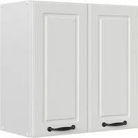 Vicco Hängeschrank R-Line, Weiß Landhaus/Weiß, 60 cm (1-St)