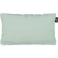 Sansibar Sylt Kissenhülle Kissenhülle Uni Jersey Kissenhülle, 40x80 cm, mit edlem Sansibar Fähnchen am Steg, perfekter, faltenfreier Sitz