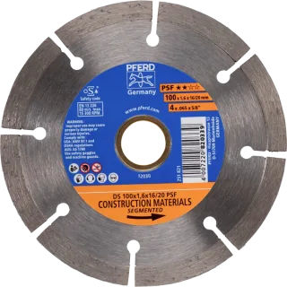 PFERD TOOLS Diamant-Trennscheibe DS PSF für Stein und Beton - 68300037