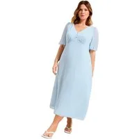 Friends Like These Midikleid Friends Like These Chiffon-Midikleid, Curve (1-tlg)