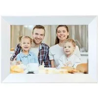 BBG Digitaler Bilderrahmen 10,1 Zoll WLAN mit Touchscreen Digitaler Bilderrahmen (25,65 cm/10.1 ", 1280 × 800 Pixel, 32 GB, IPS HD Display, Frameo App)